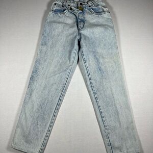 Vintage 90s Zena Acid Wash High Rise Denim Jeans Women Size 5 Made In USA